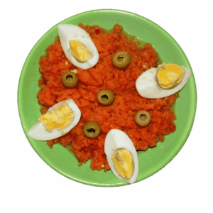 Salade tunisienne de carottes épicées (Ommek Houria)